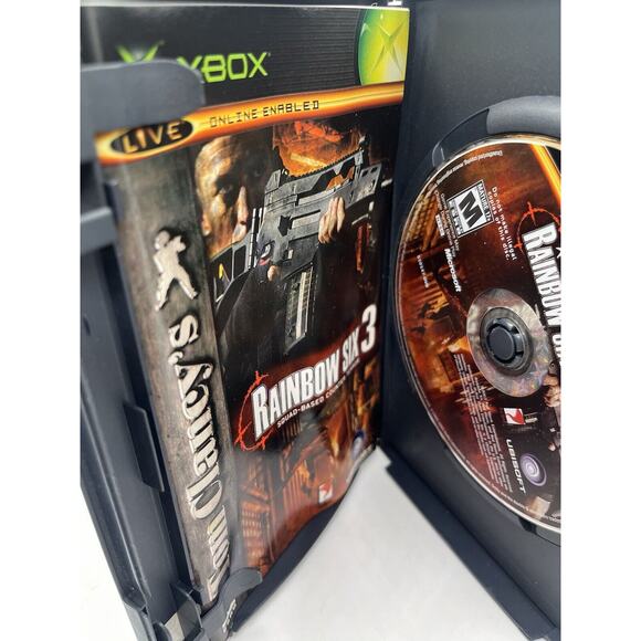 Tom Clancy's Rainbow Six 3 (Microsoft Xbox, 2003) Complete w/ Manual - Tested - Picture 6 of 7